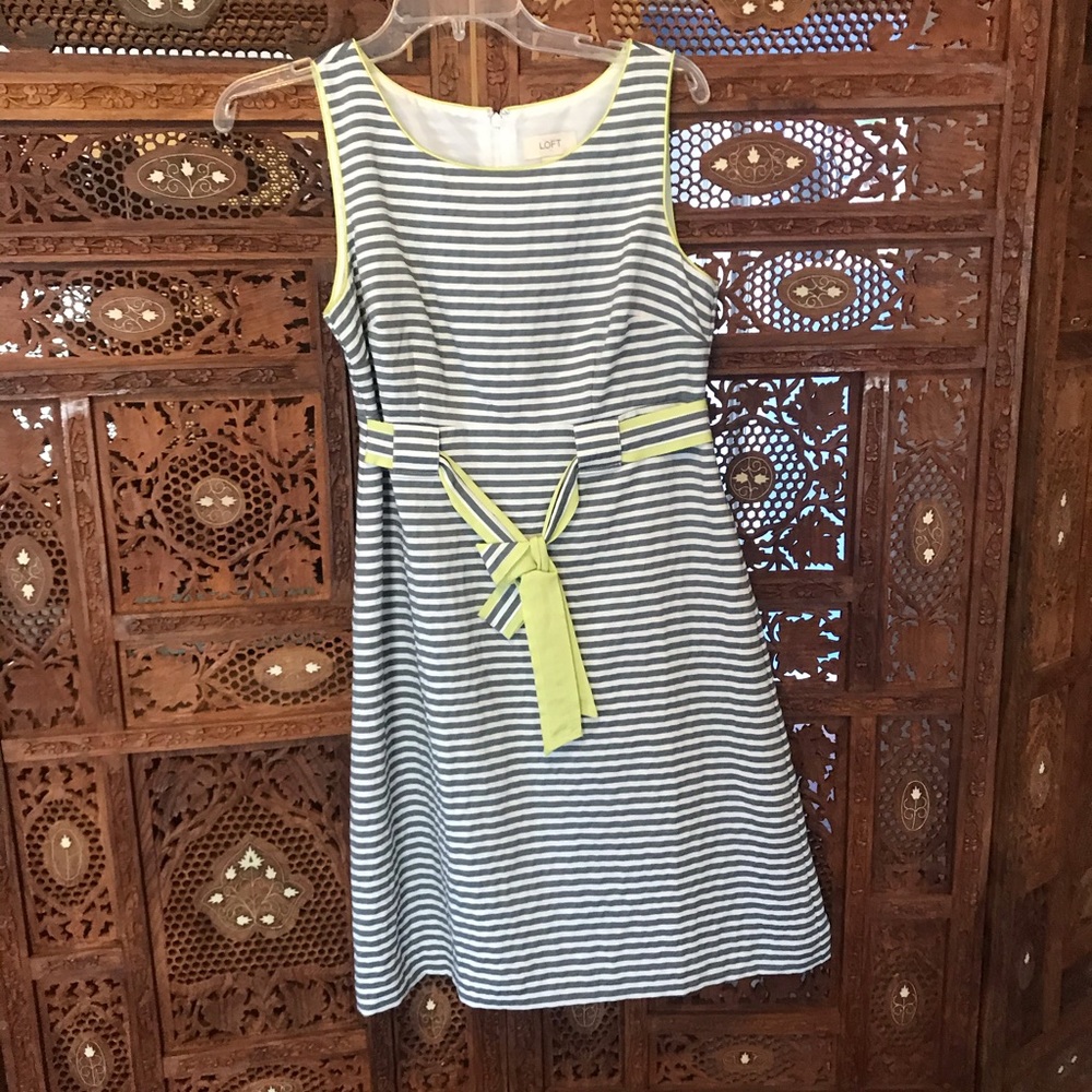 Seersucker Stripe Dress